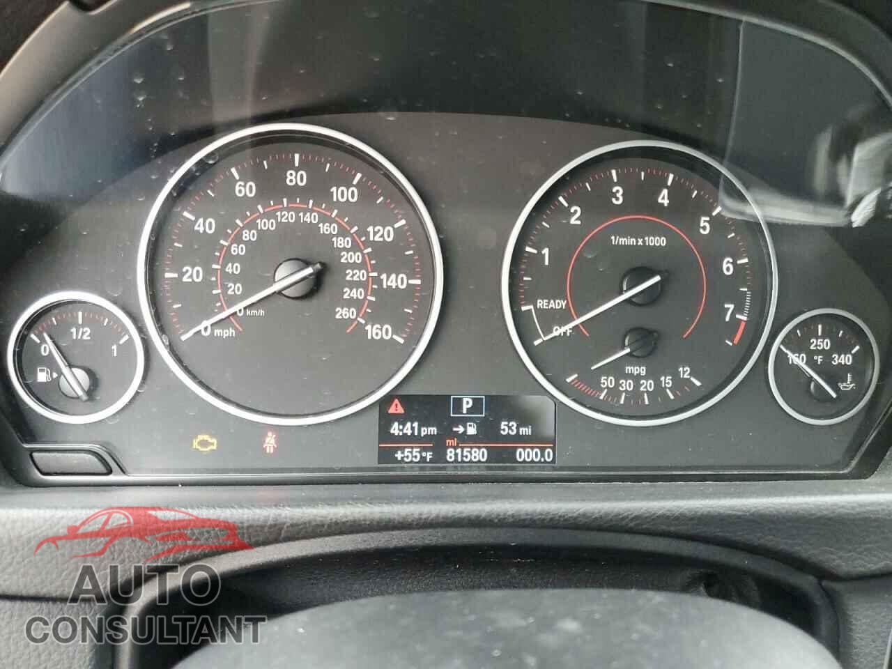 BMW 3 SERIES 2016 - WBA8E9G58GNU28077