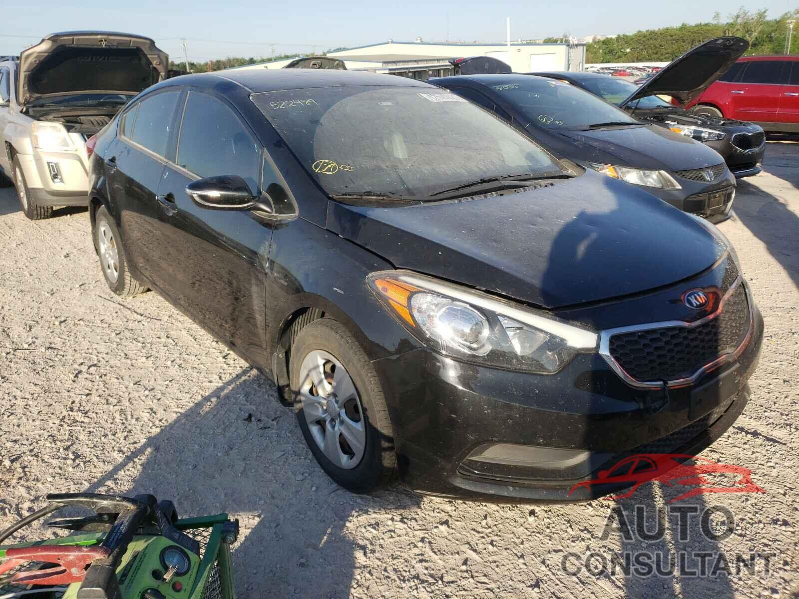KIA FORTE 2016 - KNAFX4A60G5522489