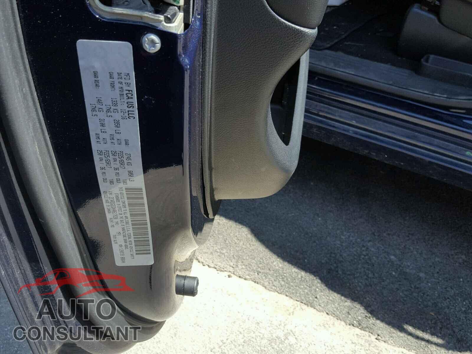 DODGE CARAVAN 2017 - 2C4RDGEGXHR617630