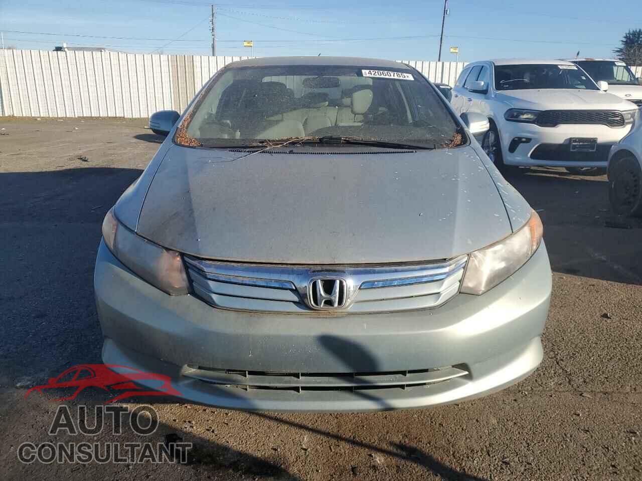 HONDA CIVIC 2012 - JHMFB4F28CS008391