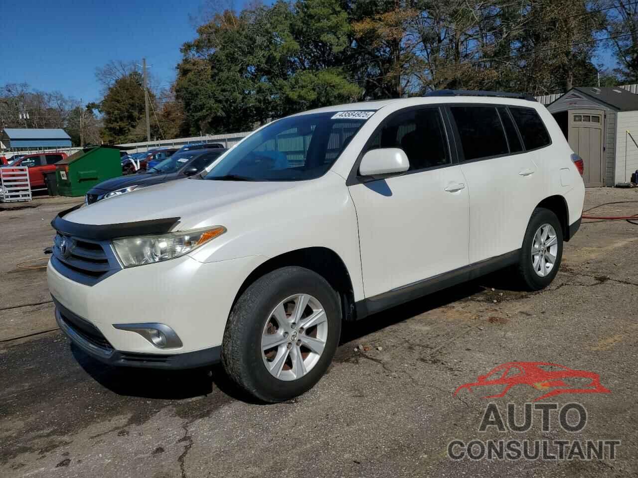 TOYOTA HIGHLANDER 2013 - 5TDZK3EH1DS093129