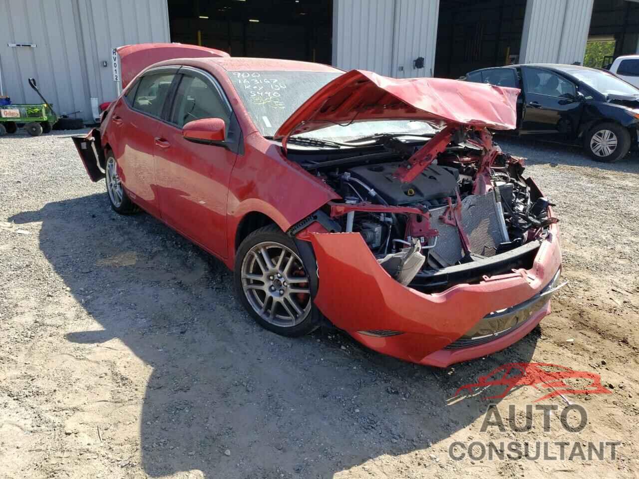 TOYOTA COROLLA 2016 - 2T1BURHE5GC675490