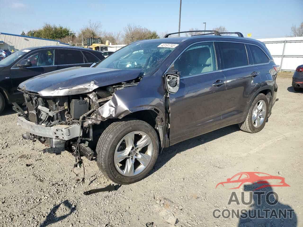 TOYOTA HIGHLANDER 2016 - 5TDDKRFH4GS256713