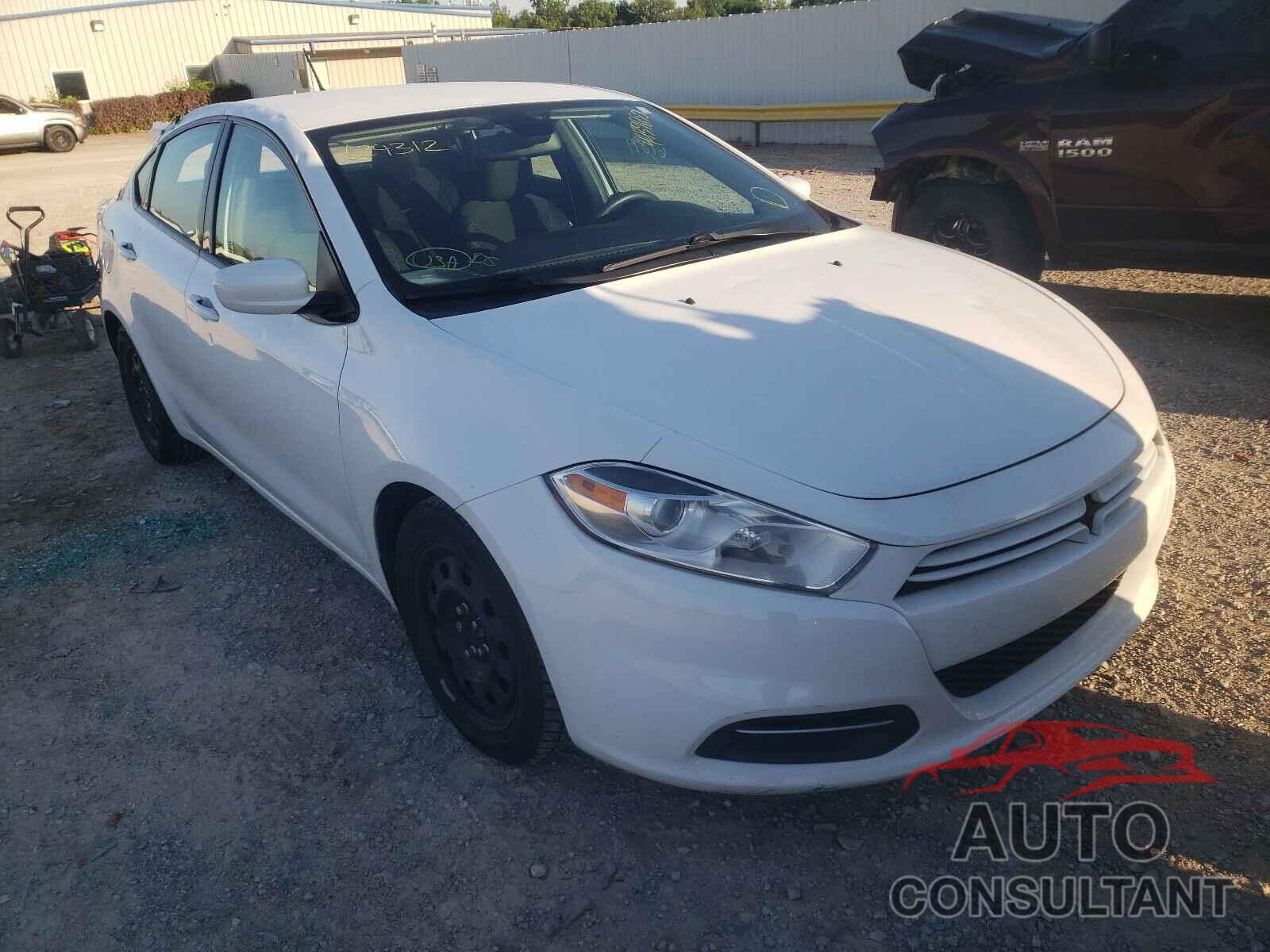 DODGE DART 2016 - 1C3CDFAAXGD624312