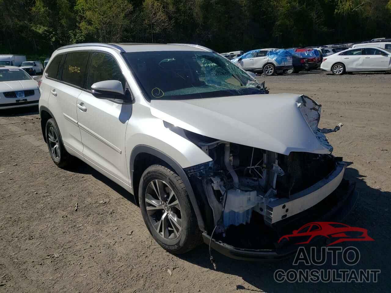 TOYOTA HIGHLANDER 2016 - 5TDJKRFH6GS244534