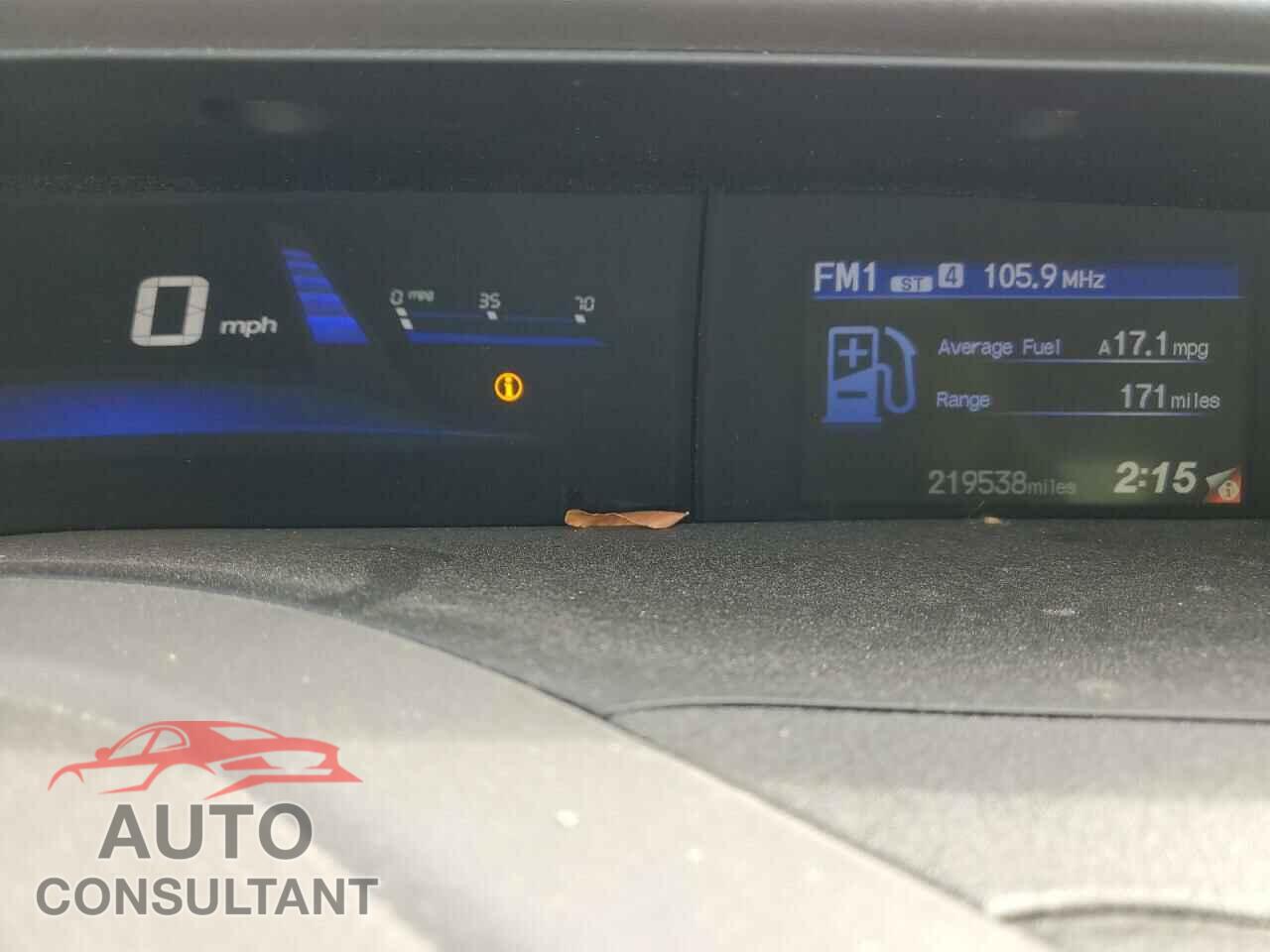 HONDA CIVIC 2012 - 19XFB2F57CE100515