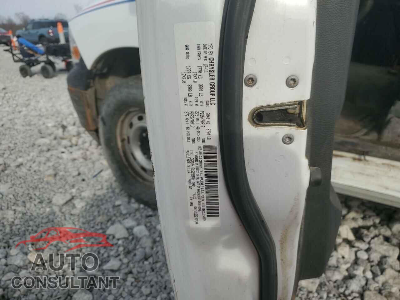 DODGE RAM 1500 2012 - 1C6RD7FT5CS190657