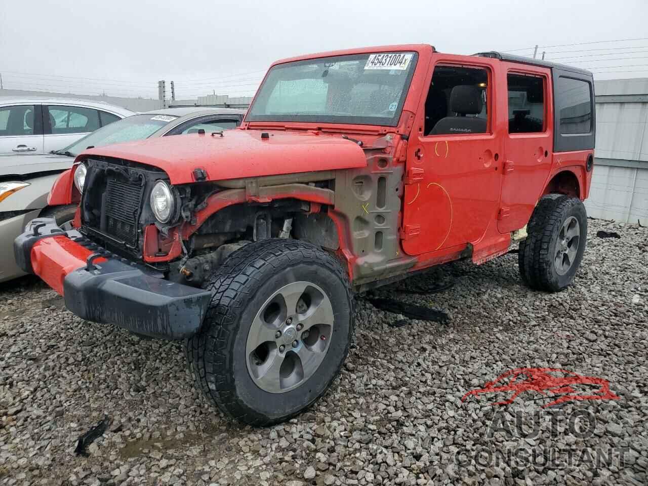 JEEP WRANGLER 2018 - 1C4BJWEG5JL937845