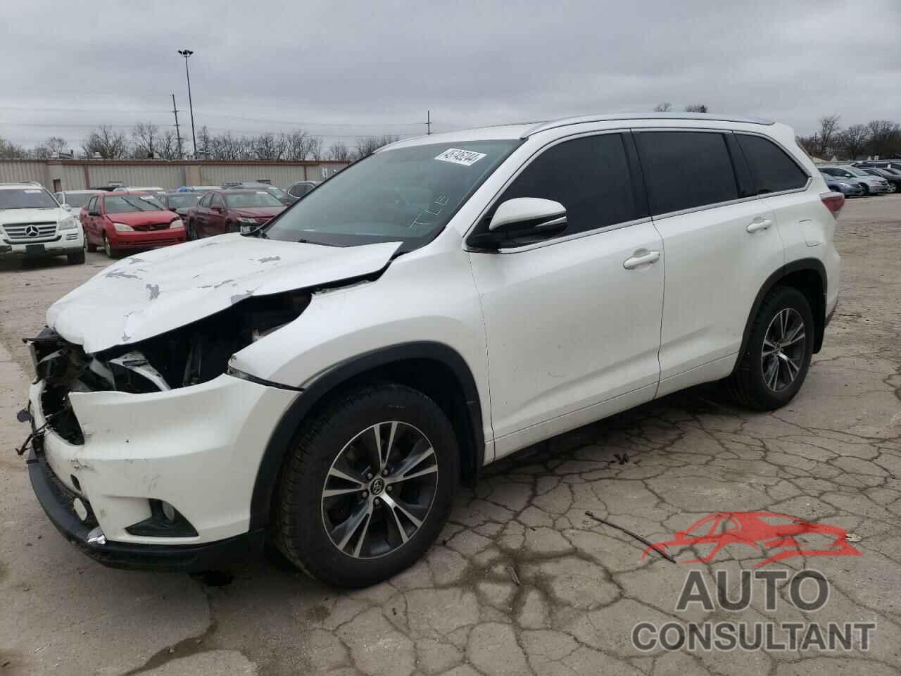 TOYOTA HIGHLANDER 2016 - 5TDJKRFH4GS325869