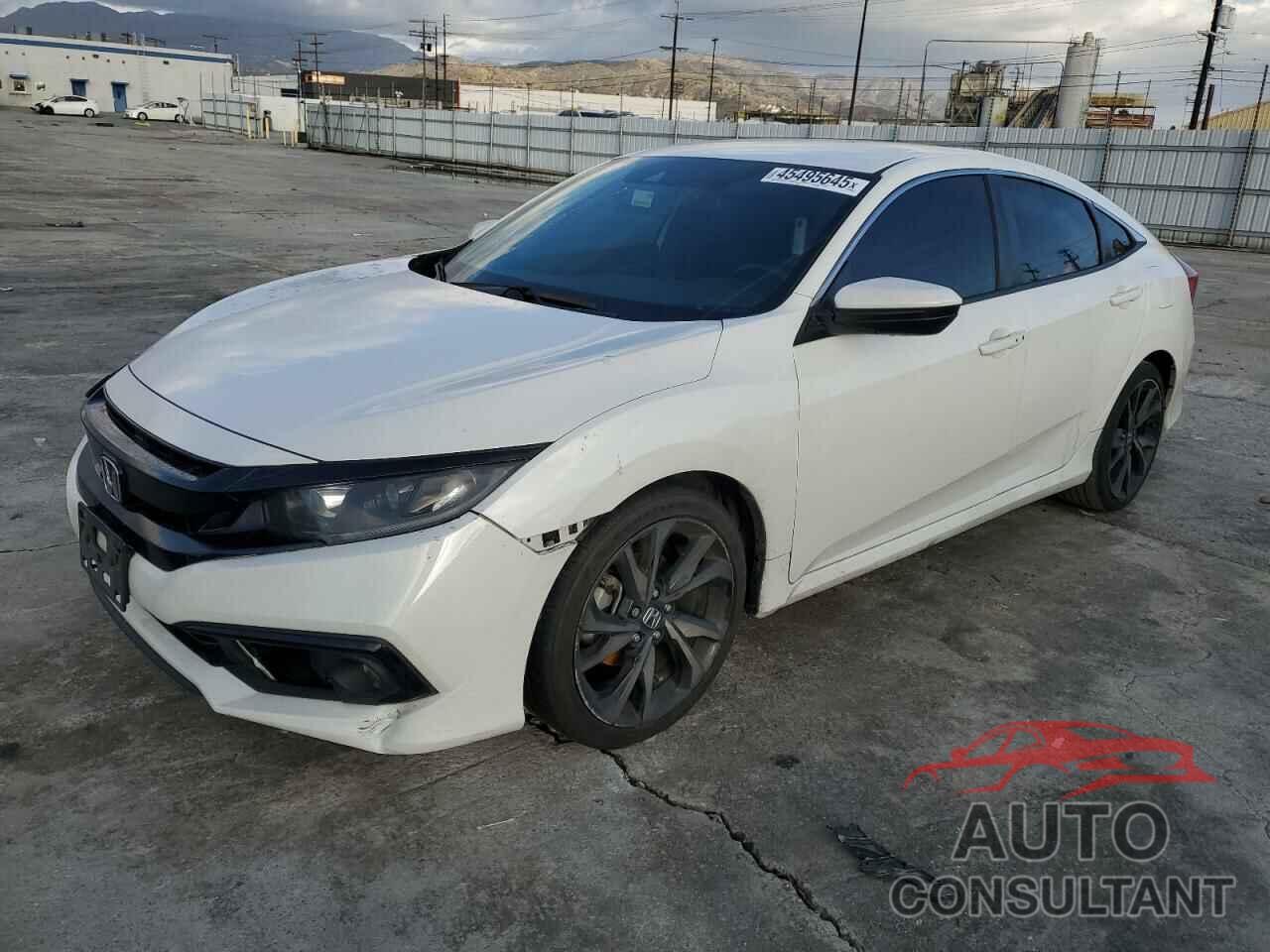 HONDA CIVIC 2019 - 2HGFC2F89KH538402
