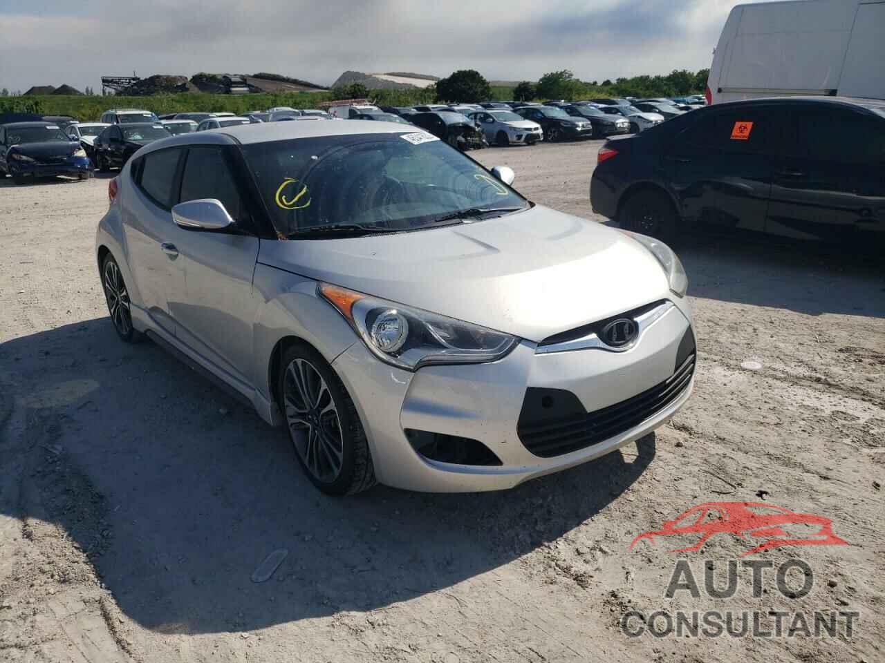 HYUNDAI VELOSTER 2017 - KMHTC6AE7HU312639