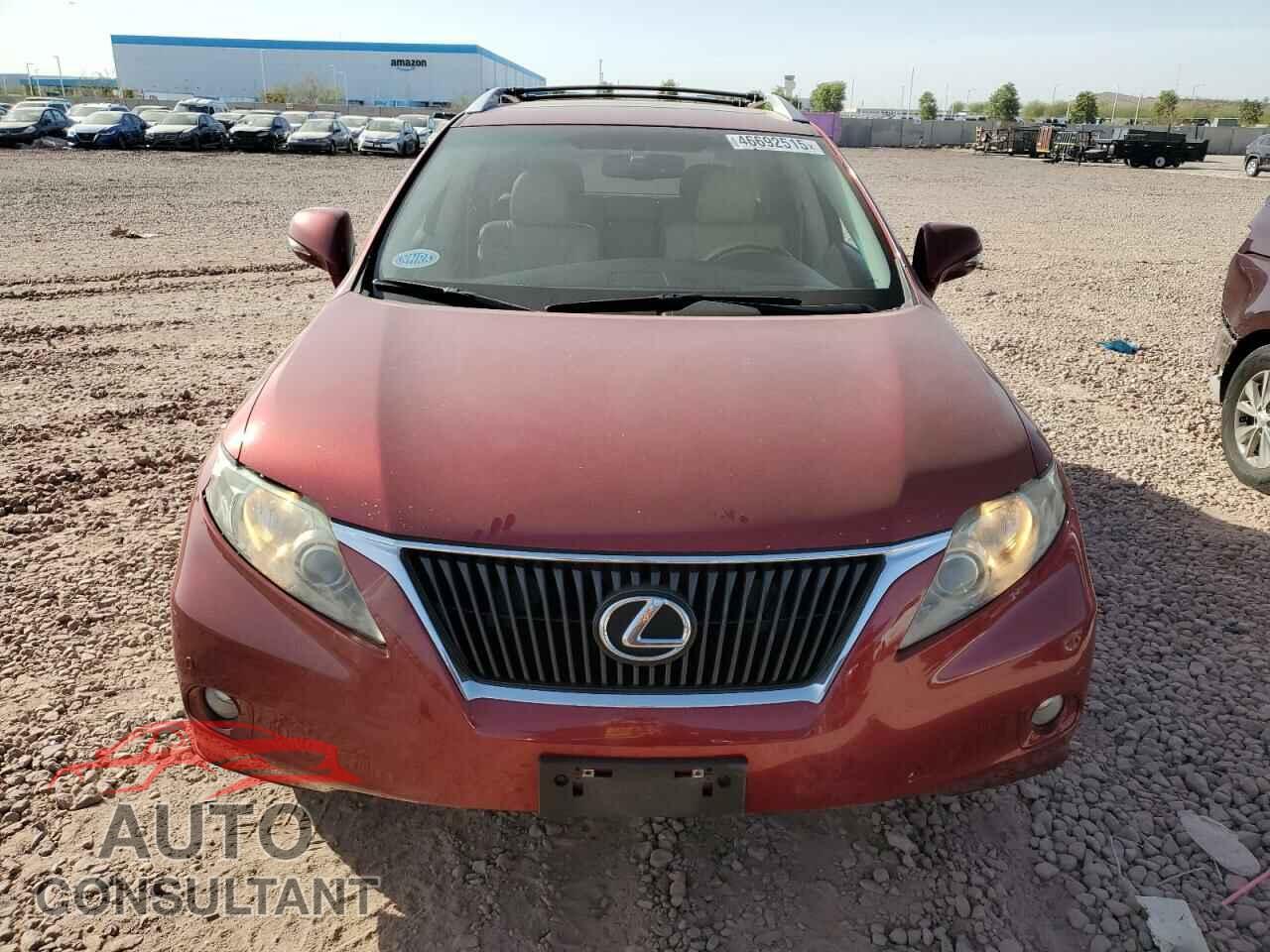 LEXUS RX350 2012 - 2T2BK1BAXCC134163