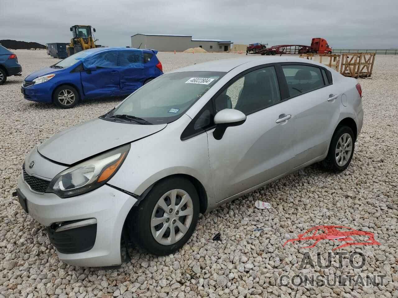 KIA RIO 2017 - KNADM4A38H6049412