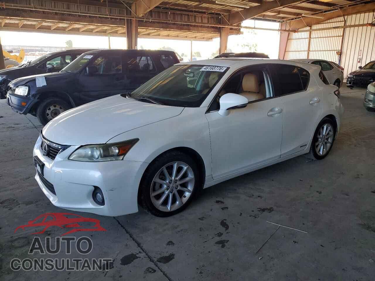 LEXUS CT 200 2012 - JTHKD5BH0C2099794