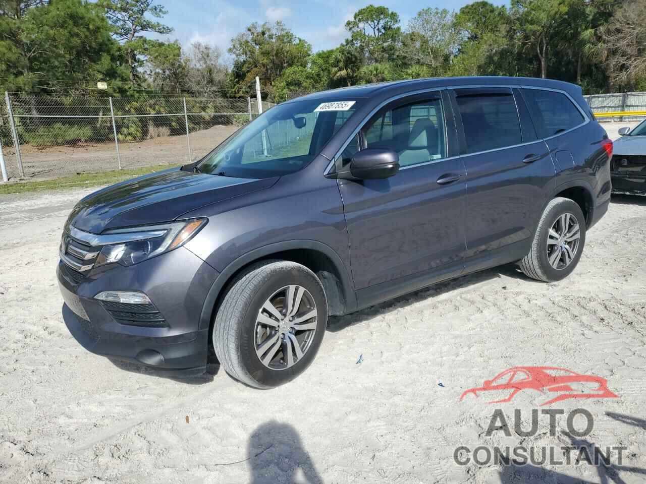 HONDA PILOT 2017 - 5FNYF6H68HB103127