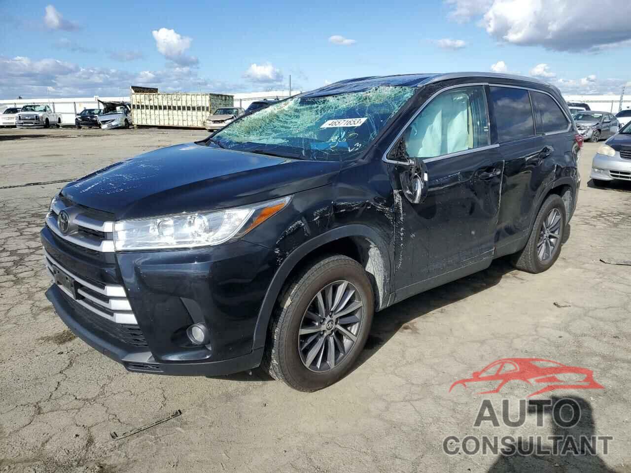 TOYOTA HIGHLANDER 2019 - 5TDKZRFH1KS319570