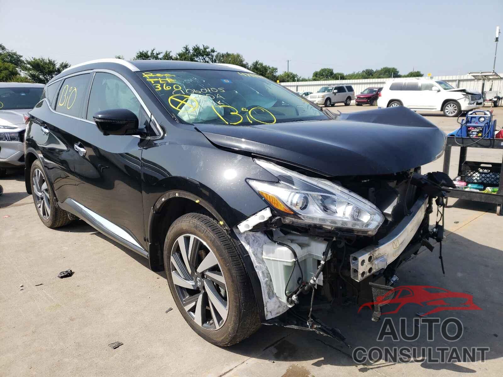 NISSAN MURANO 2018 - 5N1AZ2MG4JN116914