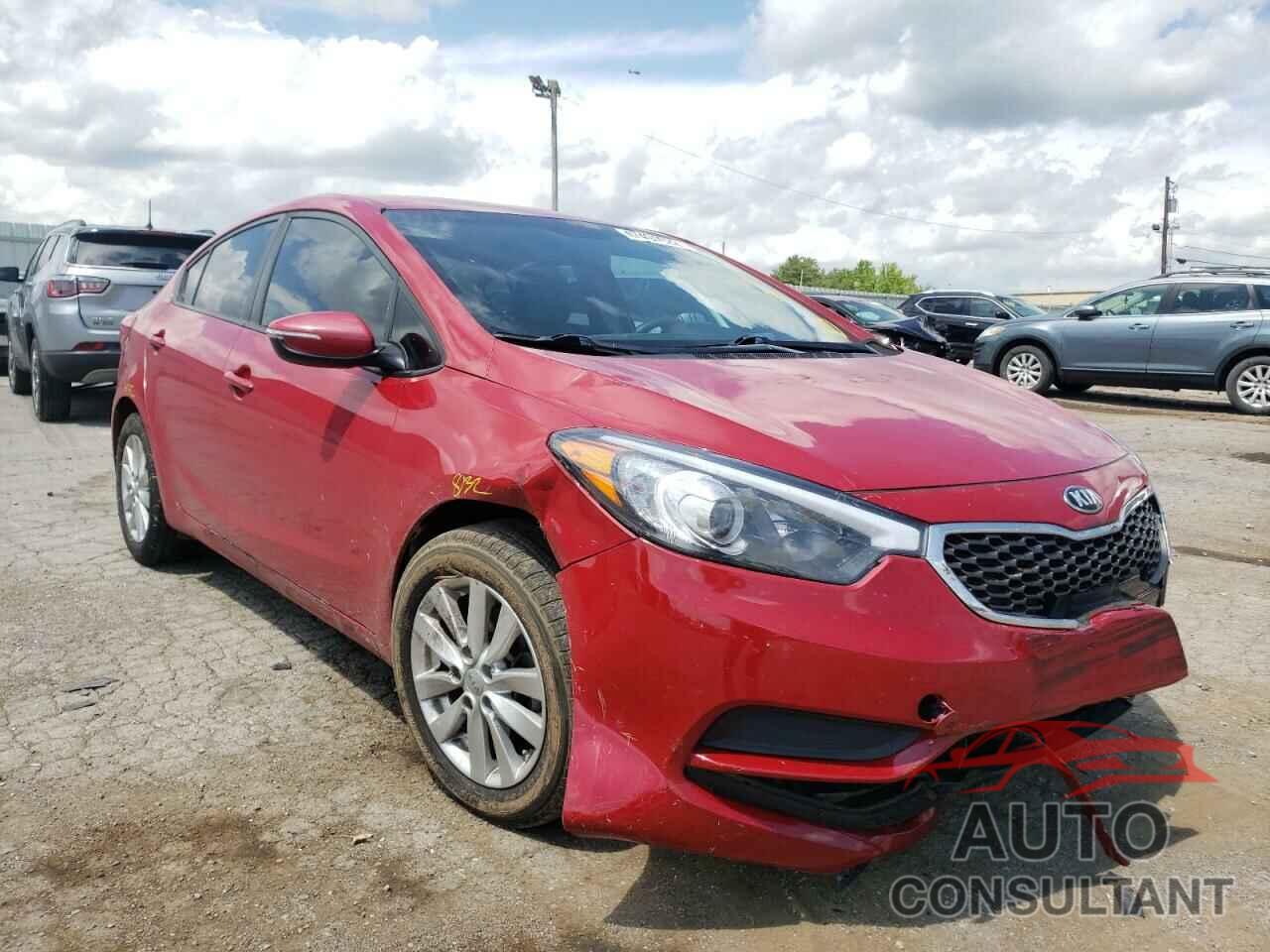 KIA FORTE 2016 - KNAFX4A69G5608240