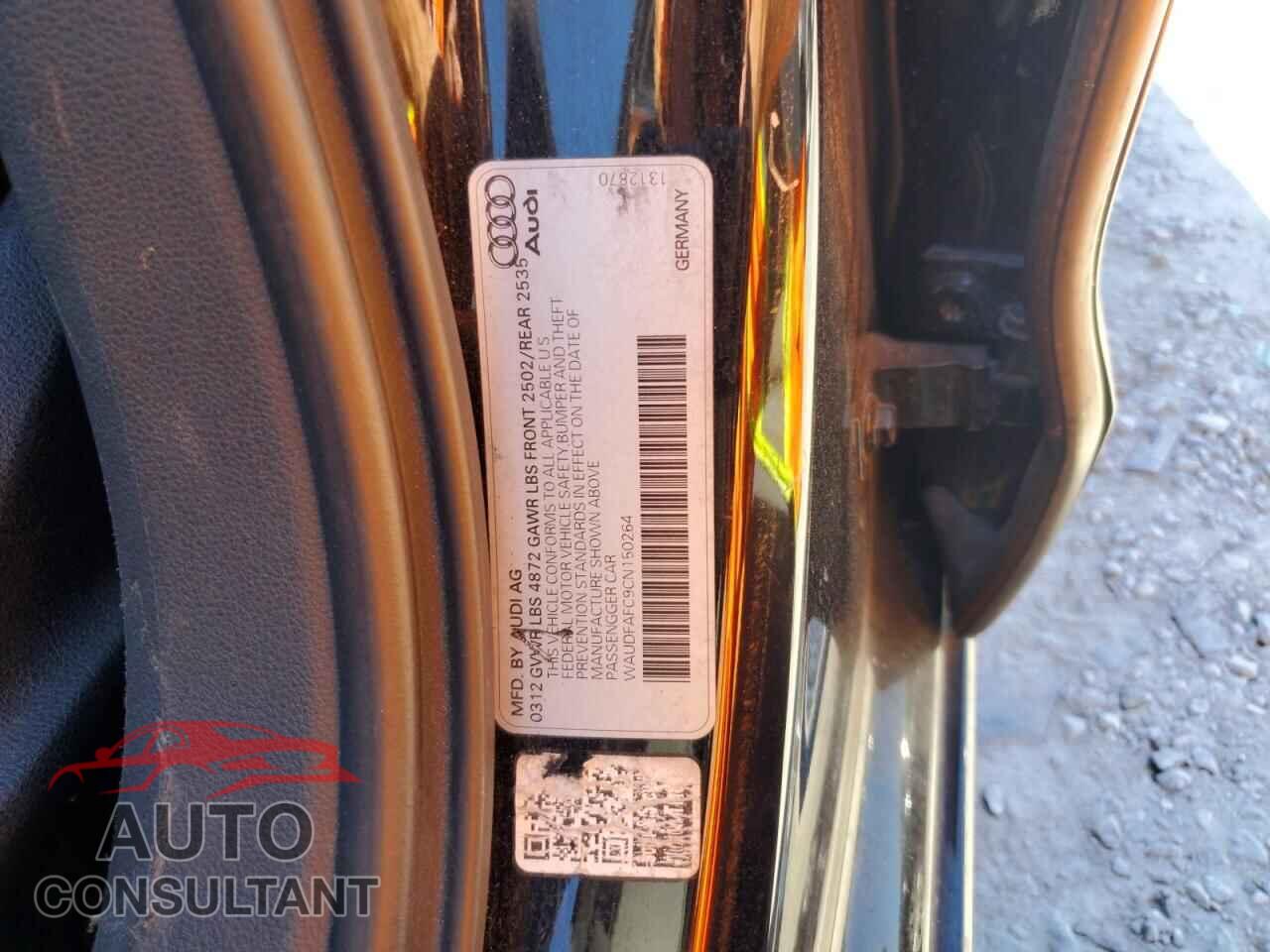 AUDI A6 2012 - WAUDFAFC9CN150264