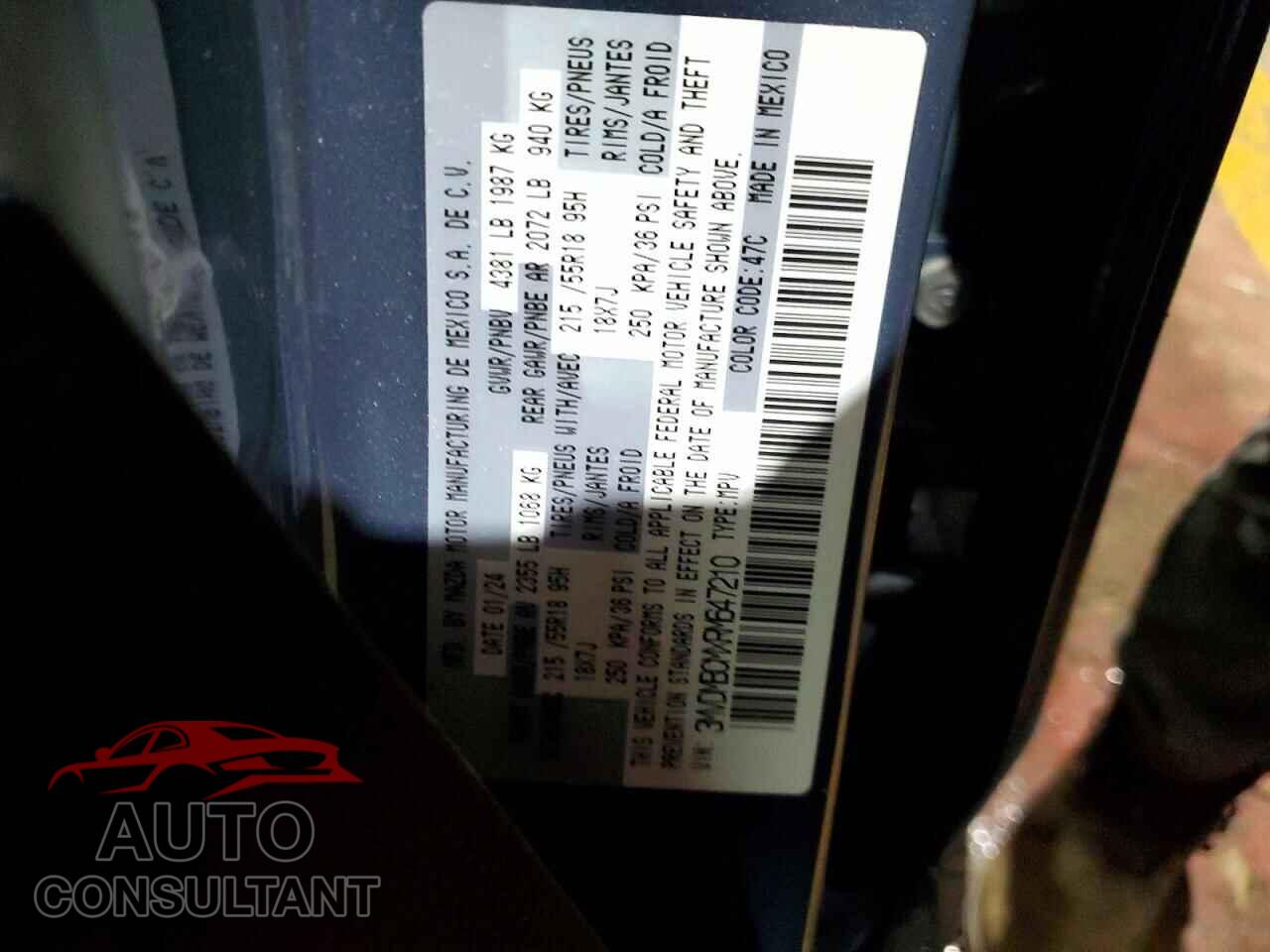 MAZDA CX30 2024 - 3MVDMBCMXRM647210