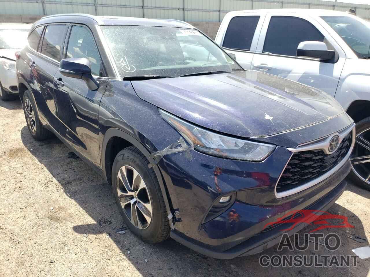 TOYOTA HIGHLANDER 2020 - 5TDGZRAH5LS506034