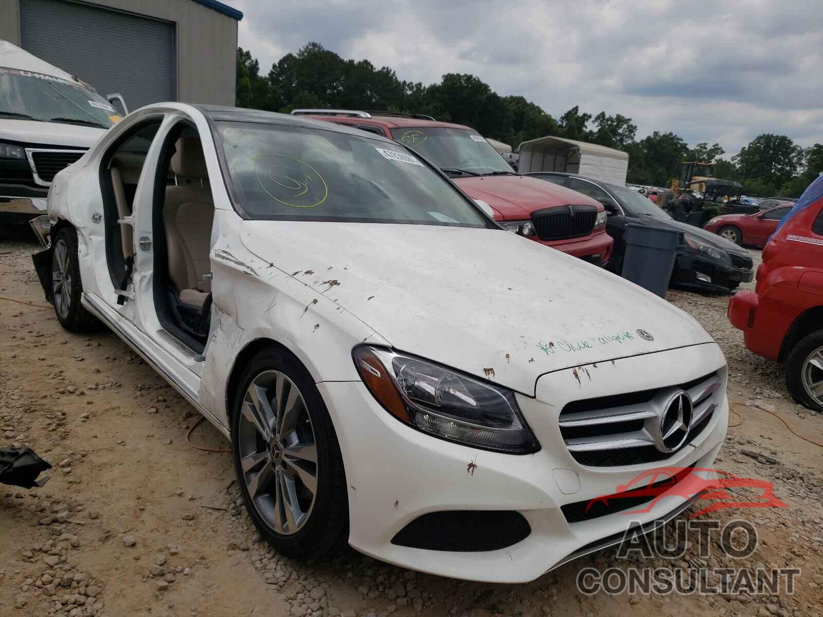 MERCEDES-BENZ C-CLASS 2018 - WDDWF4JB5JR324158
