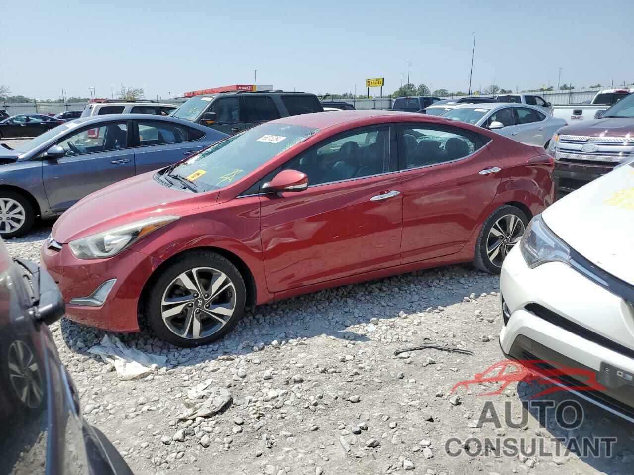 HYUNDAI ELANTRA 2014 - 5NPDH4AE6EH487114