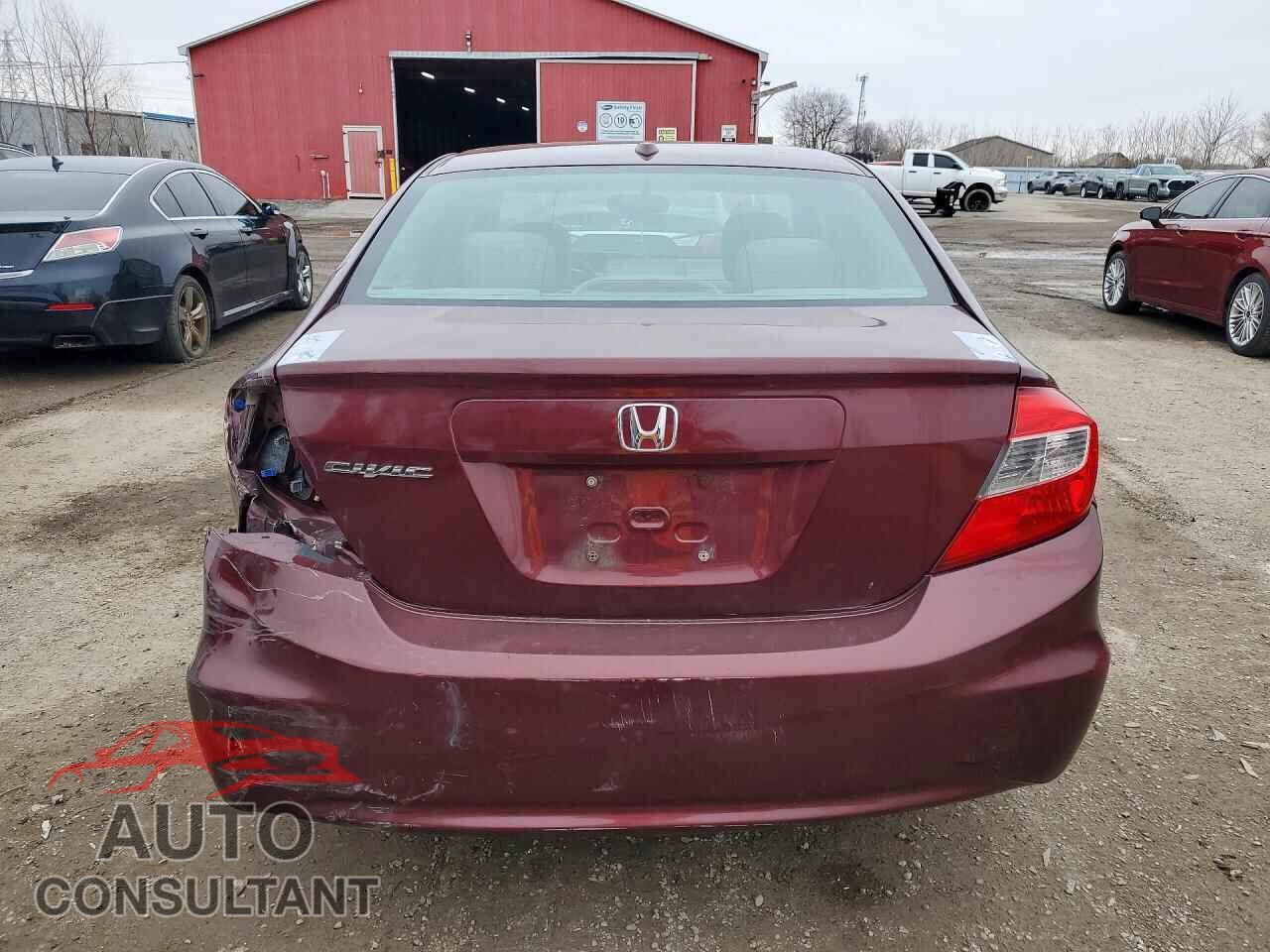 HONDA CIVIC 2012 - 2HGFB2F96CH006876