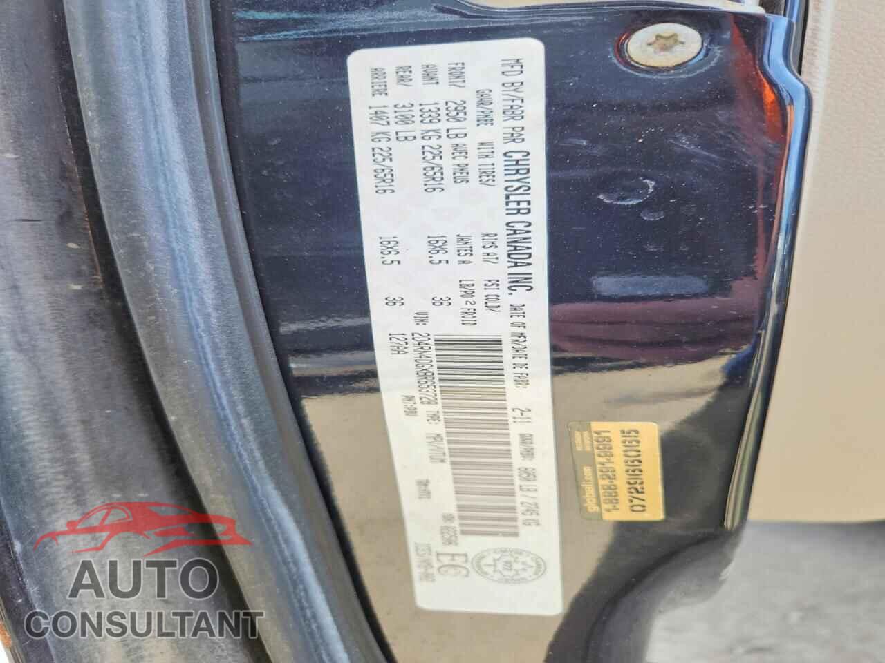 DODGE CARAVAN 2011 - 2D4RN4DGXBR653728