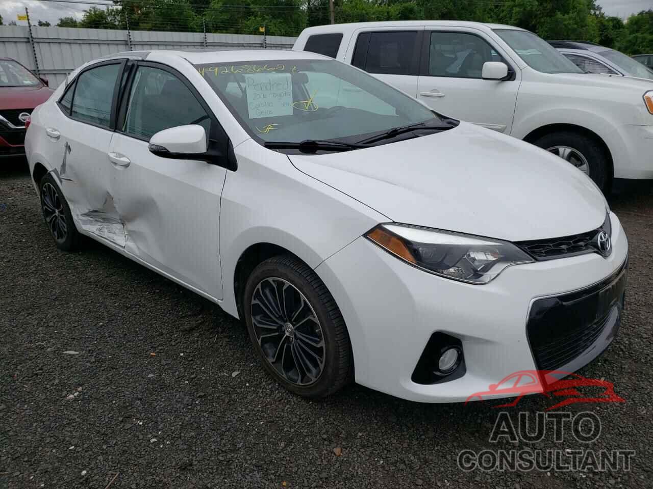 TOYOTA COROLLA 2016 - 2T1BURHE4GC597882