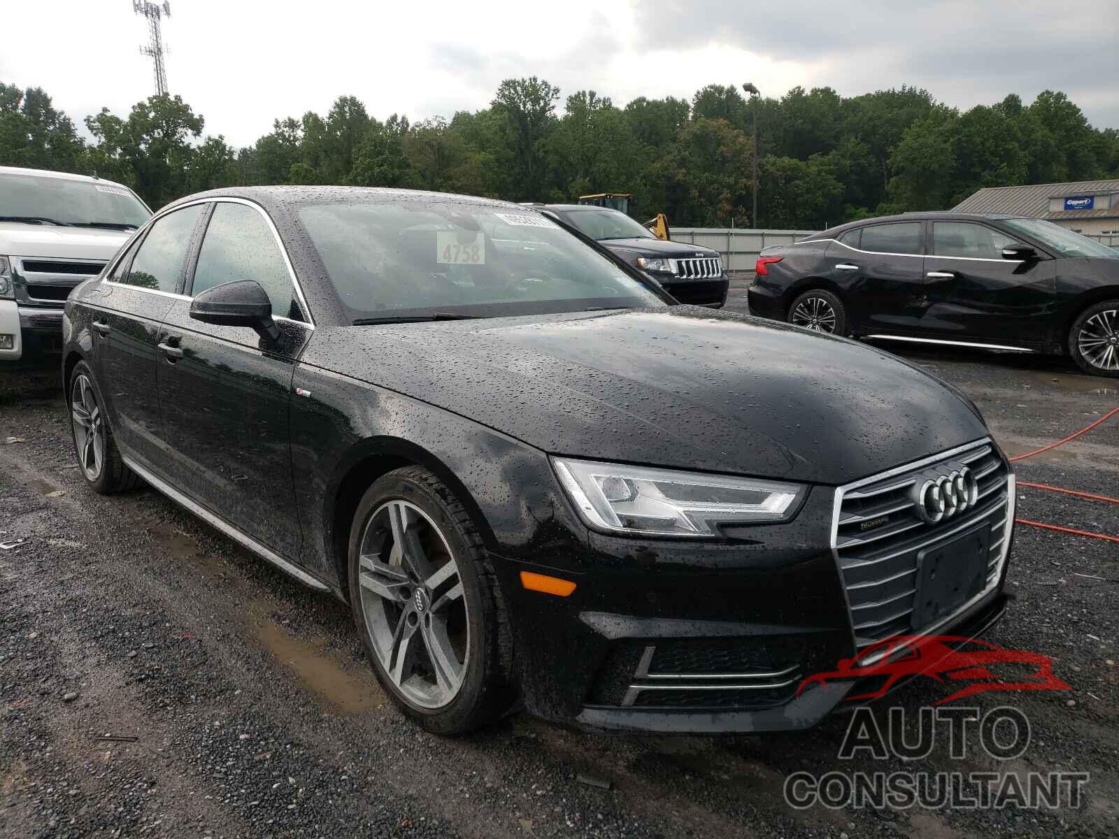 AUDI A4 2018 - WAUPNAF43JA022079