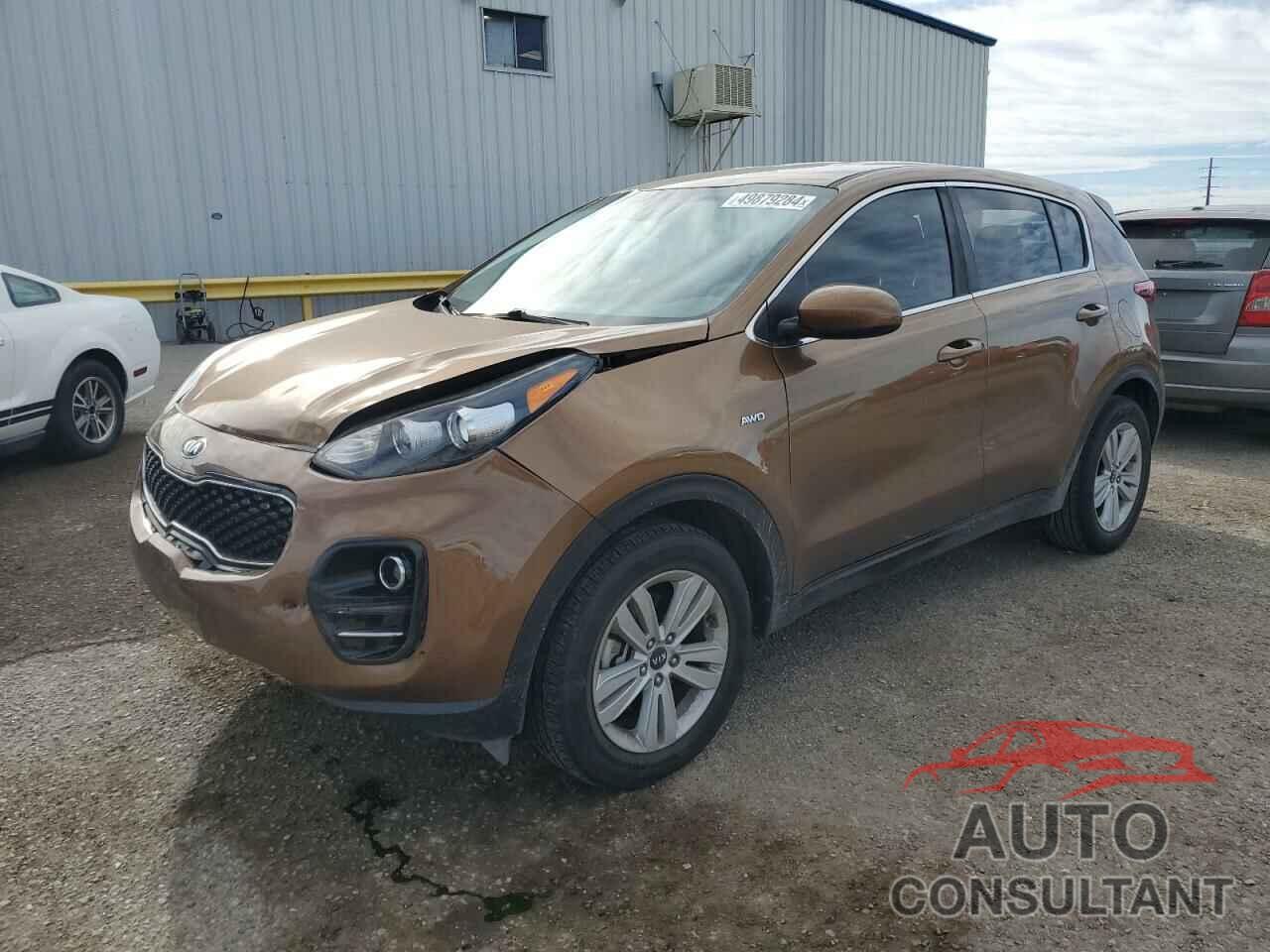 KIA SPORTAGE 2017 - KNDPMCAC6H7049820