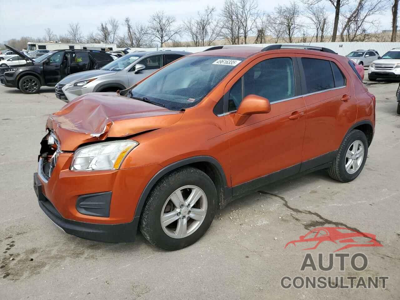 CHEVROLET TRAX 2016 - KL7CJLSB8GB722306