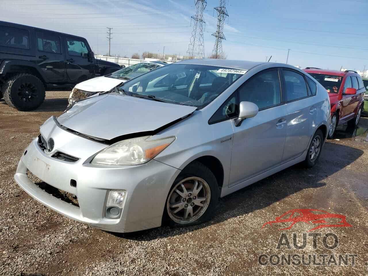 TOYOTA PRIUS 2011 - JTDKN3DU8B1437752