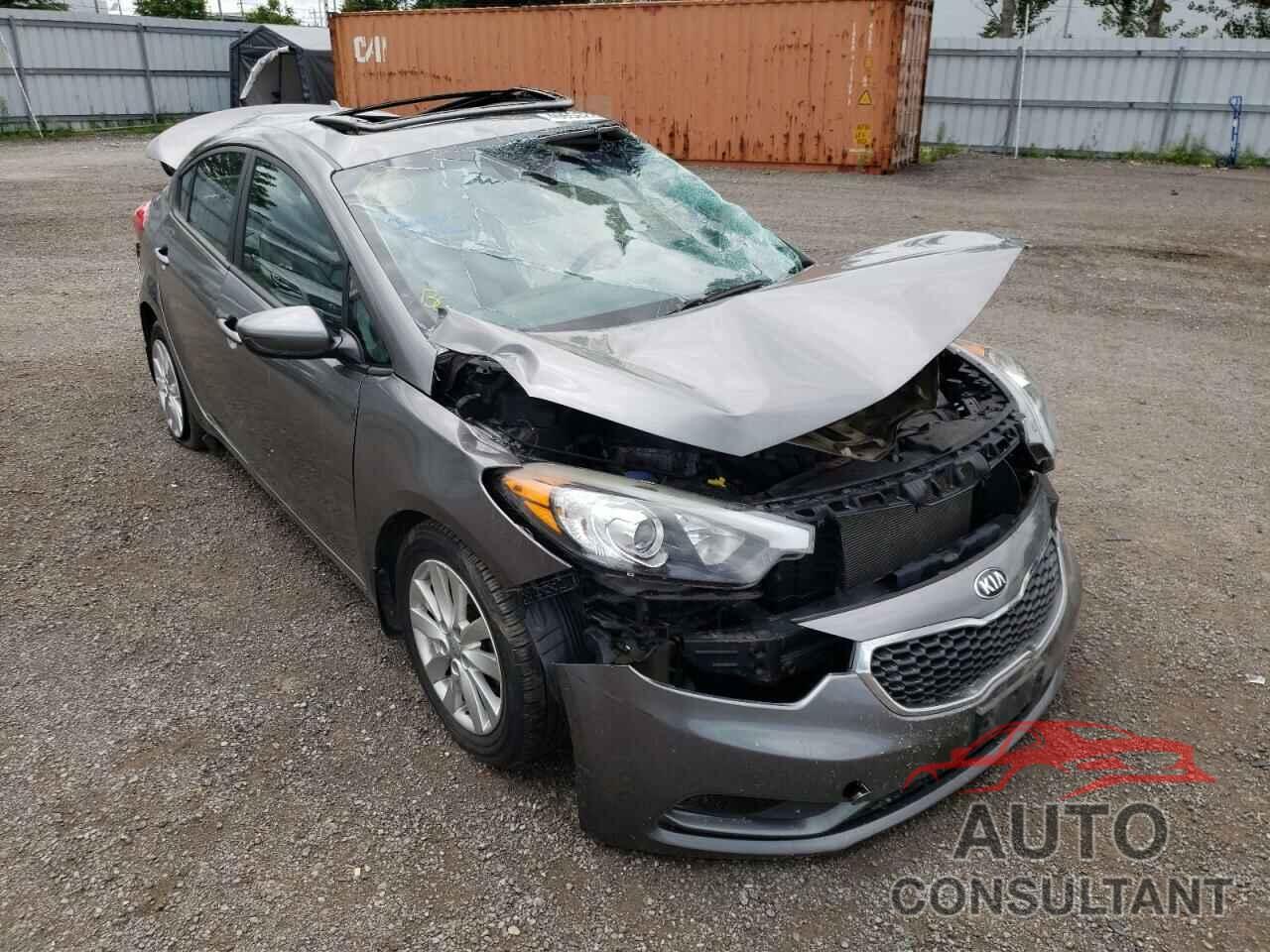 KIA FORTE 2016 - KNAFX4A69G5464110