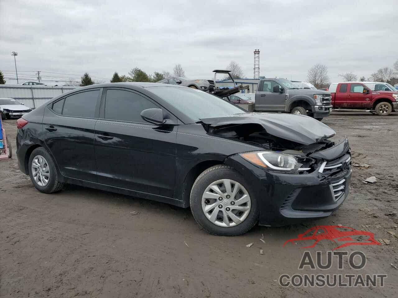 HYUNDAI ELANTRA 2017 - KMHD74LF9HU433014