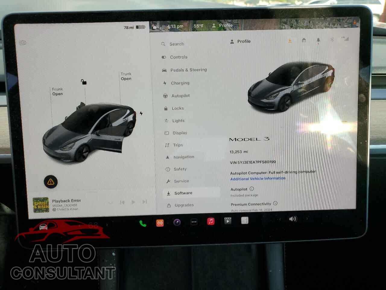 TESLA MODEL 3 2023 - 5YJ3E1EA7PF580199