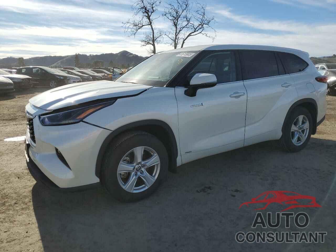 TOYOTA HIGHLANDER 2021 - 5TDBBRCH7MS516013