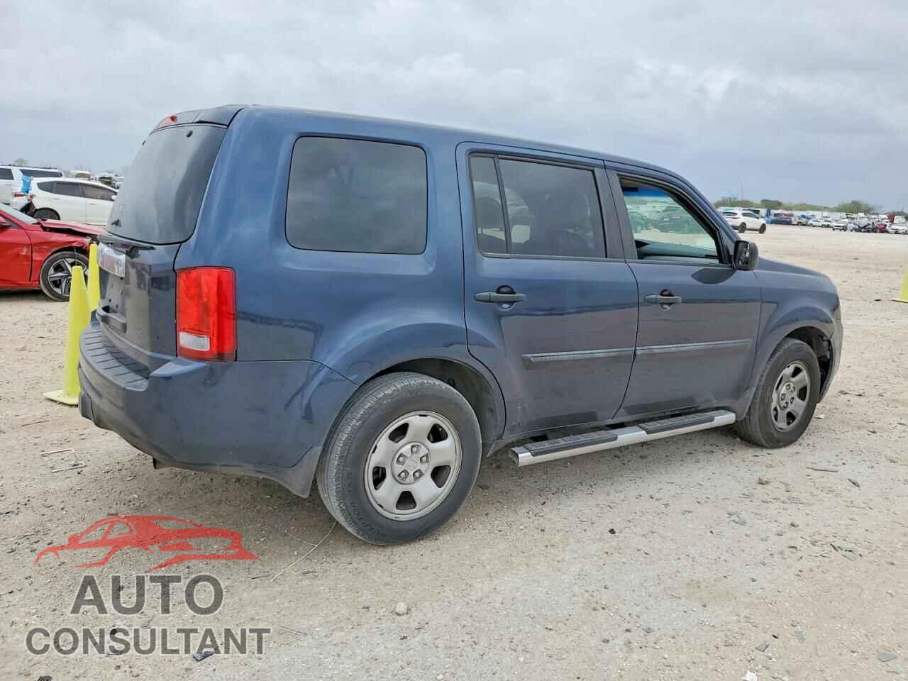HONDA PILOT 2012 - 5FNYF3H21CB018845