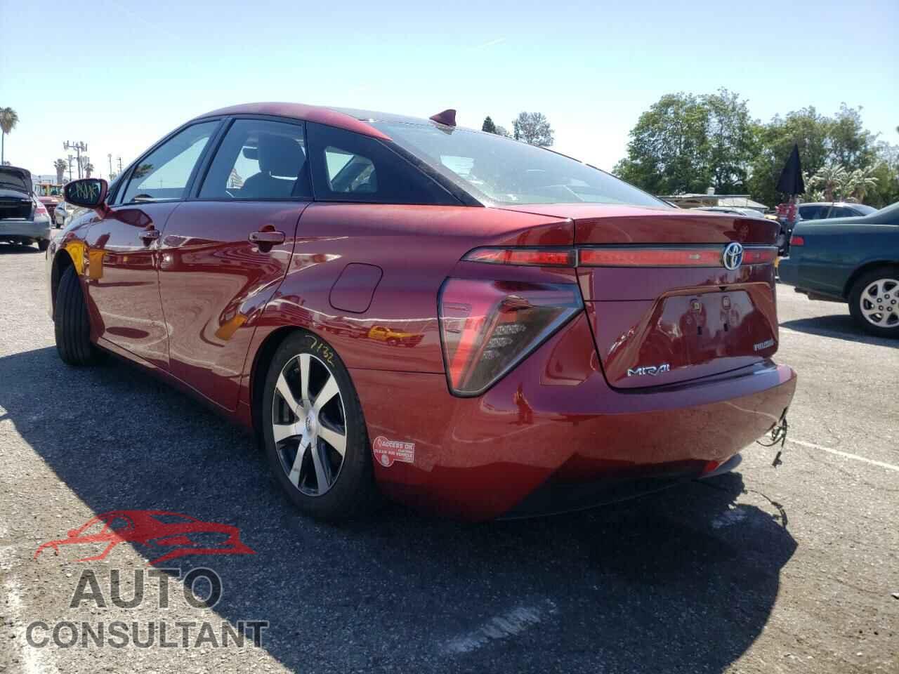 TOYOTA MIRAI 2018 - JTDBVRBD9JA005157