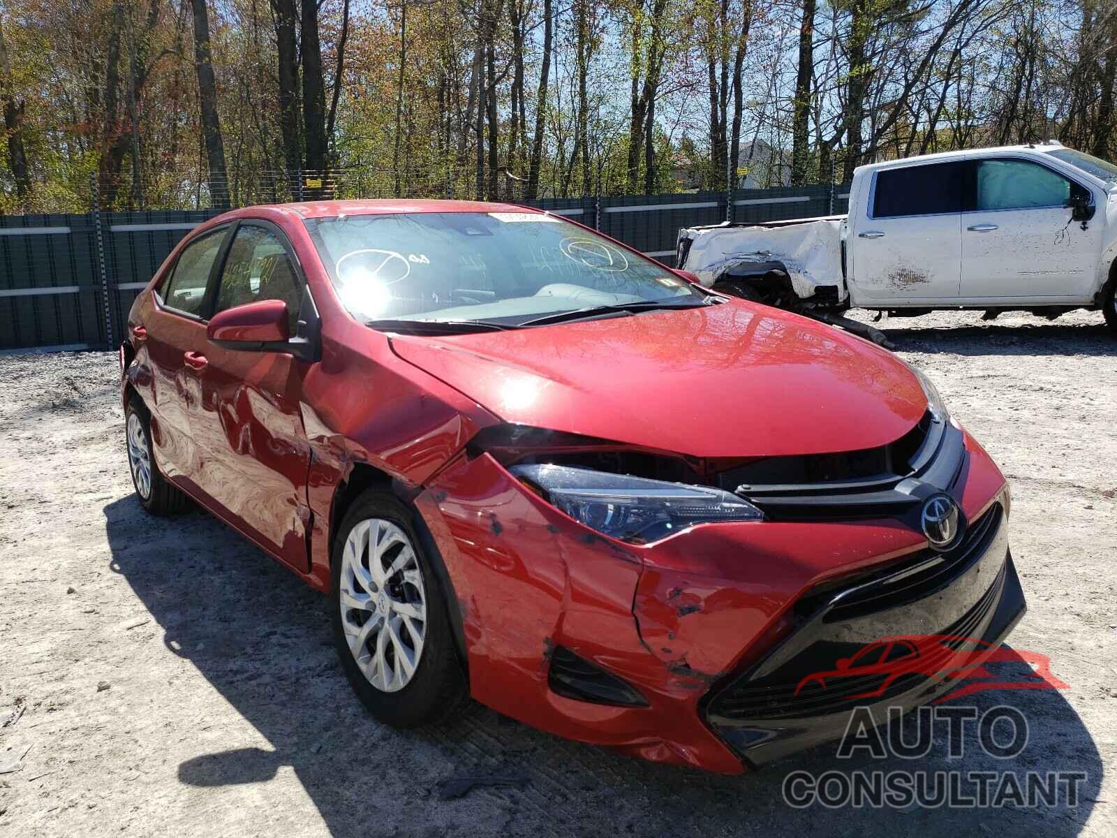 TOYOTA COROLLA 2019 - 2T1BURHE2KC199658