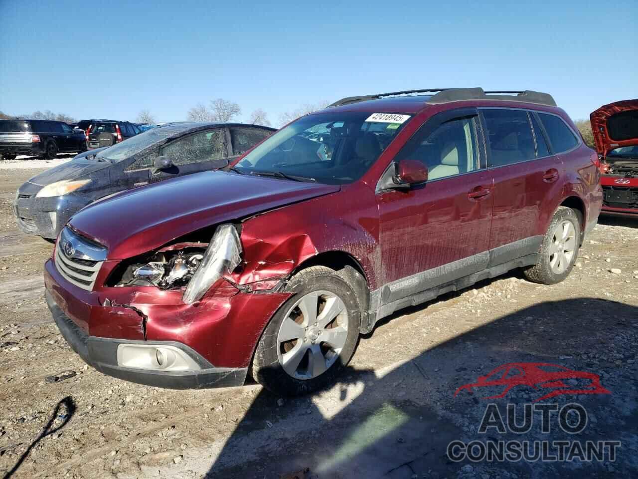 SUBARU OUTBACK 2011 - 4S4BRBGC1B3310830
