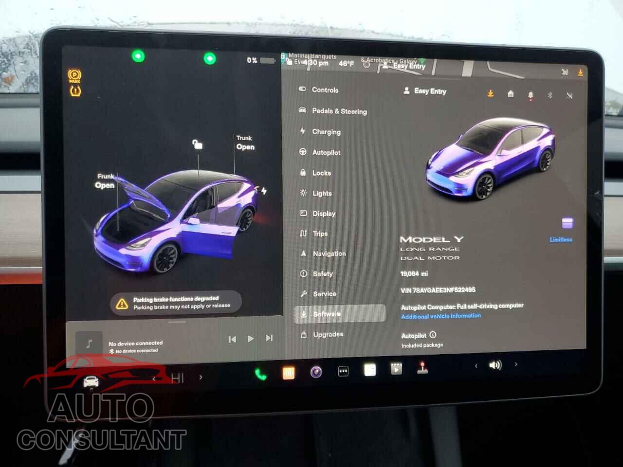 TESLA MODEL Y 2022 - 7SAYGAEE3NF522495