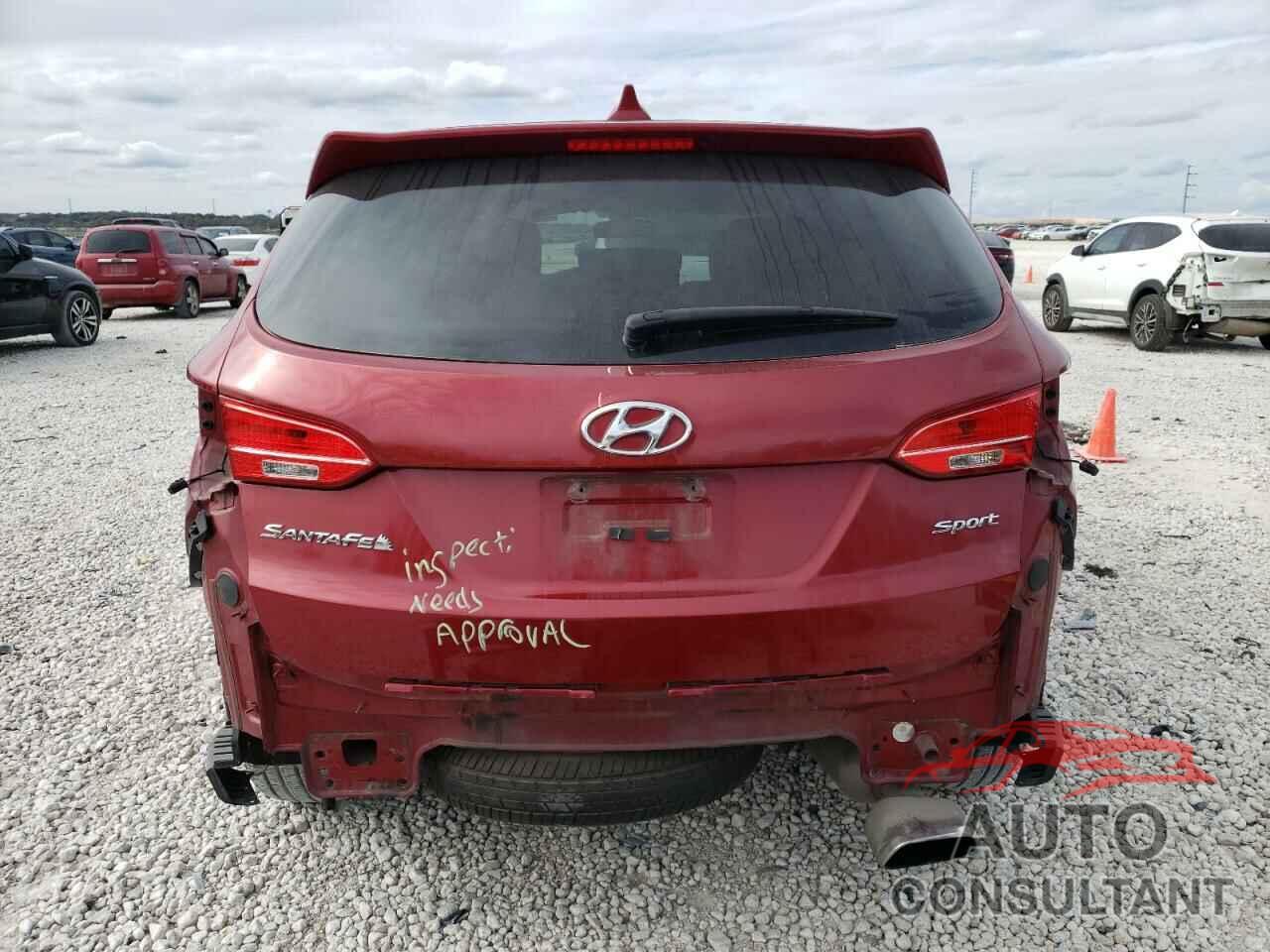 HYUNDAI SANTA FE 2016 - 5XYZT3LB3GG365113