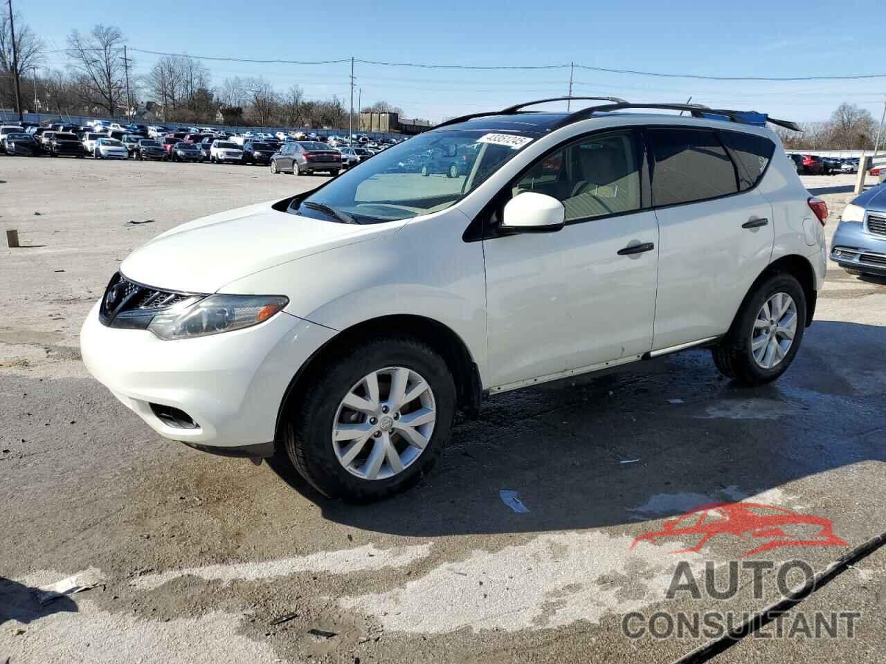 NISSAN MURANO 2011 - JN8AZ1MW3BW187169