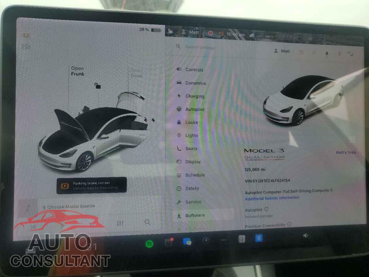 TESLA MODEL 3 2020 - 5YJ3E1EC4LF624154