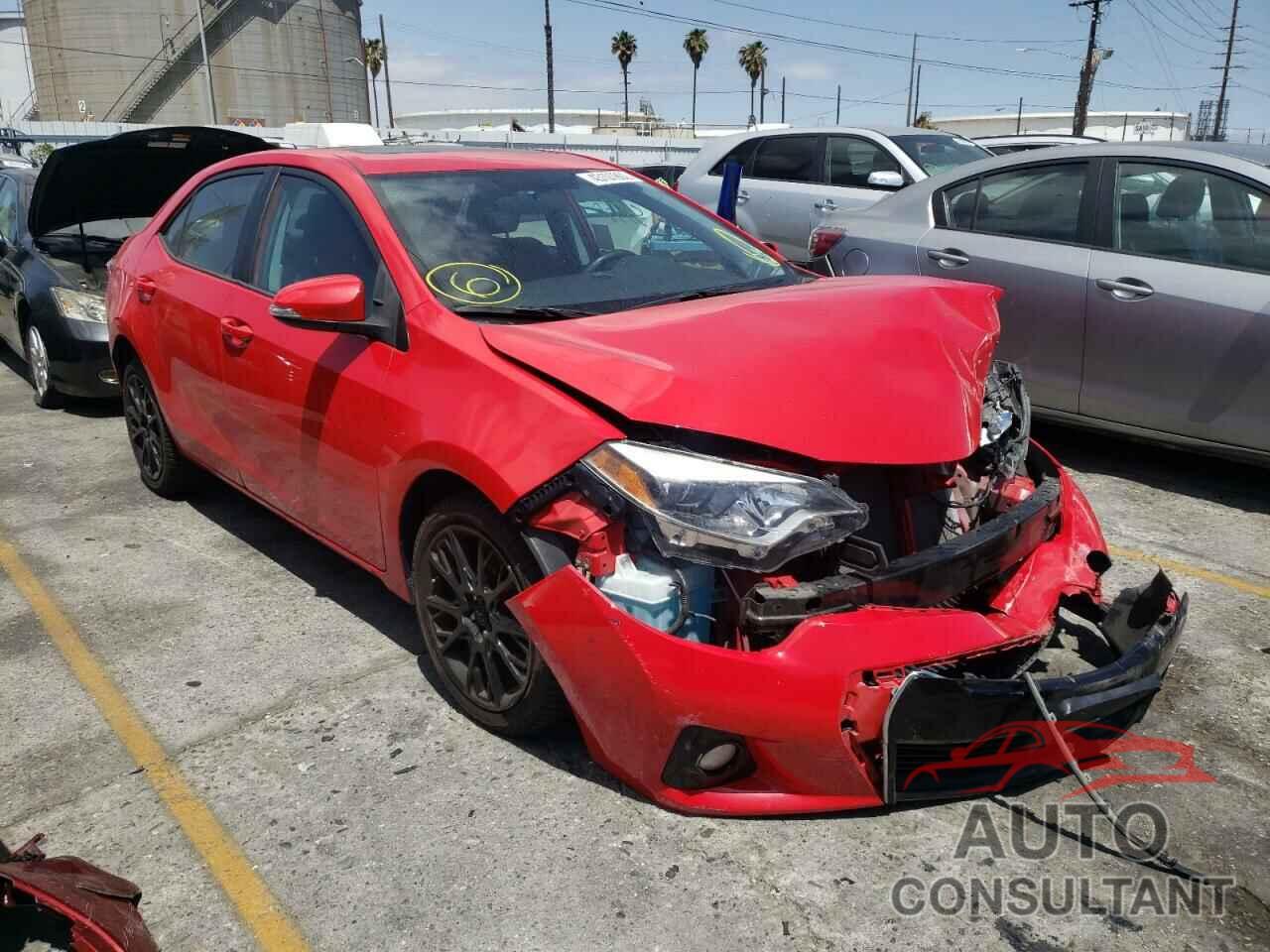 TOYOTA COROLLA 2016 - 2T1BURHE1GC581929