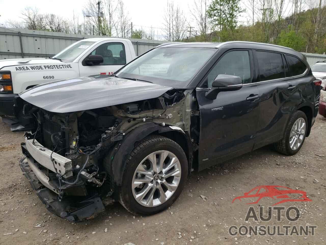 TOYOTA HIGHLANDER 2021 - 5TDXBRCH8MS017100