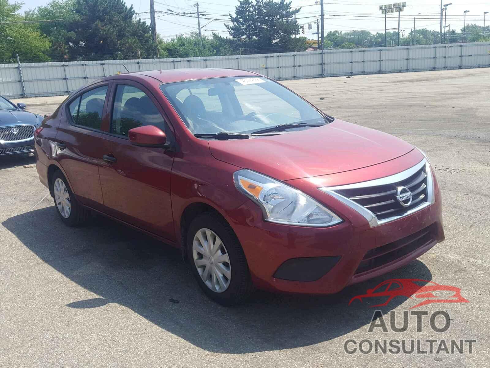 NISSAN VERSA 2016 - 3N1CN7AP5GL828693