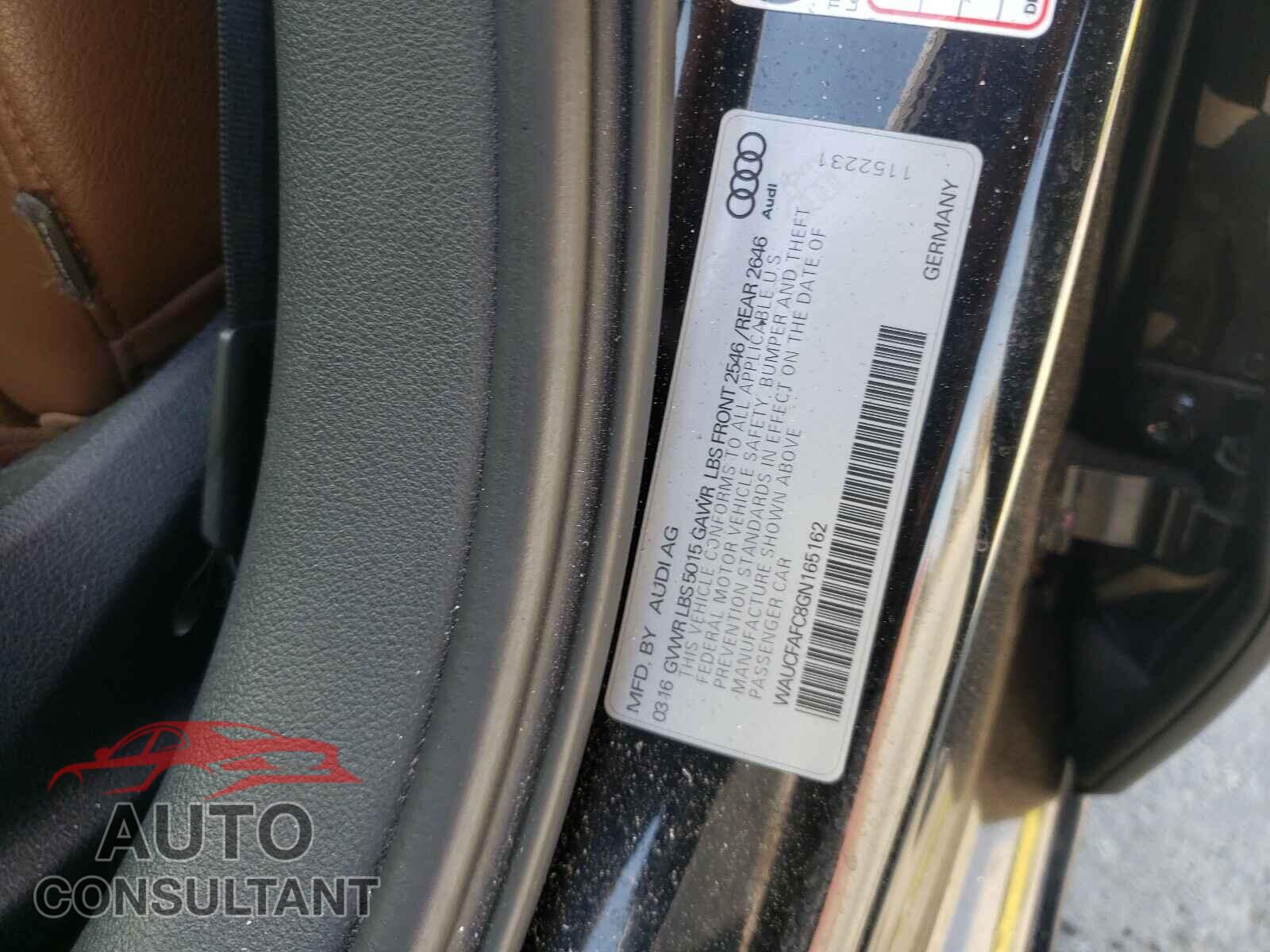 AUDI A6 2016 - WAUCFAFC8GN165162